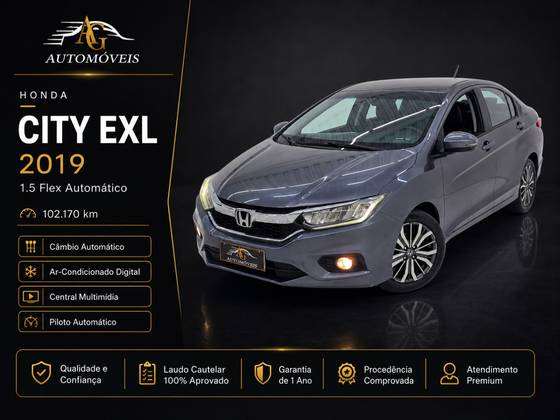 HONDA CITY 1.5 EXL 16V FLEX 4P AUTOMÁTICO HONDA CITY 1.5 EXL 16V FLEX 4P AUTOMÁTICO